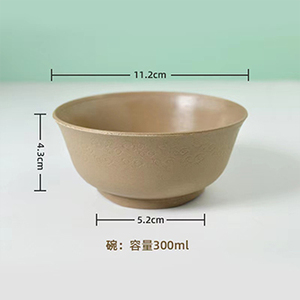 一次性稻殼碗
