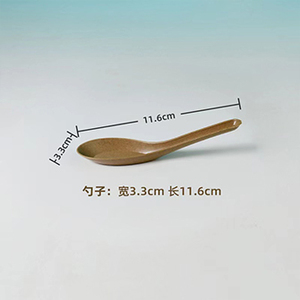 一次性稻殼勺子